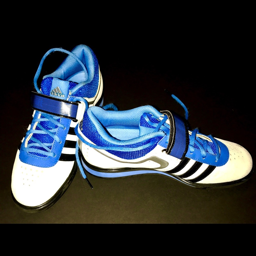 Adidas powerlifting and squatting shoes.